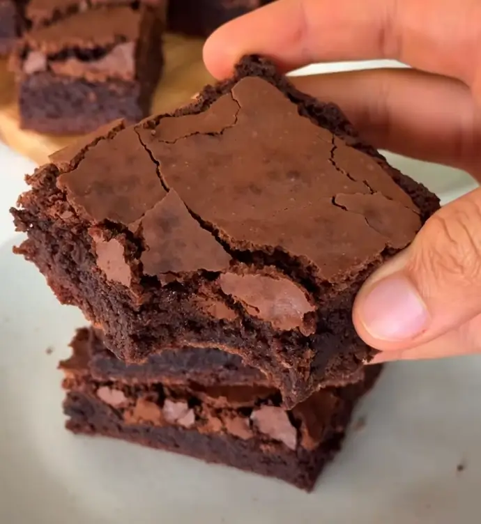 Brownie de cacau sem açúcar